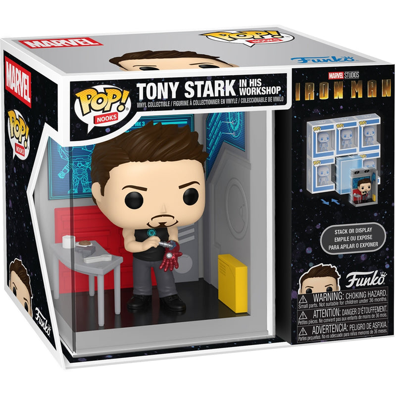 Funko Pop Nooks: Marvel - Tony's Garage