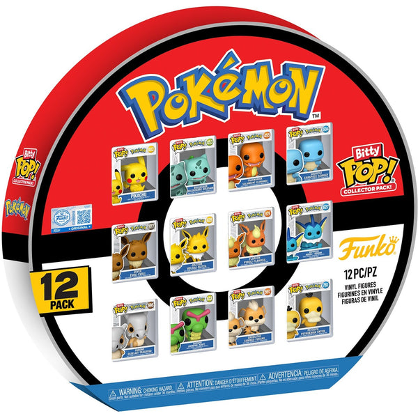 Funko Bitty Pop: Pokemon- 12Pack