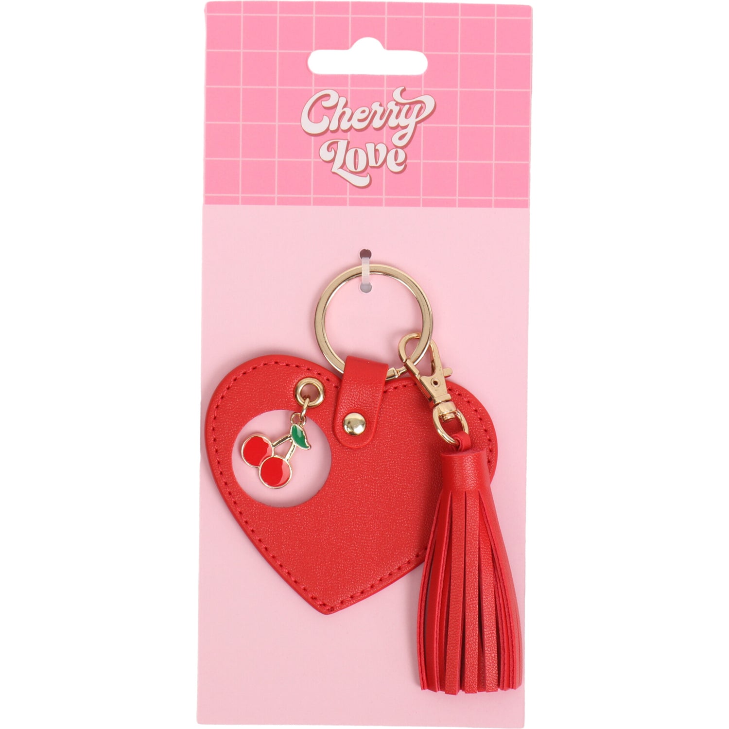 Porta Chaves Coração Cherry Love