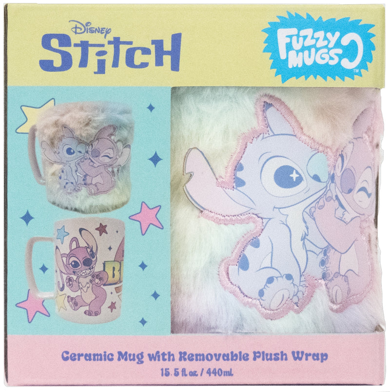 Caneca Fuzzy - Stitch Planetary