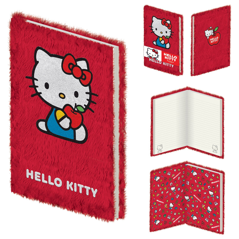 Caderno Plush - Hello Kitty