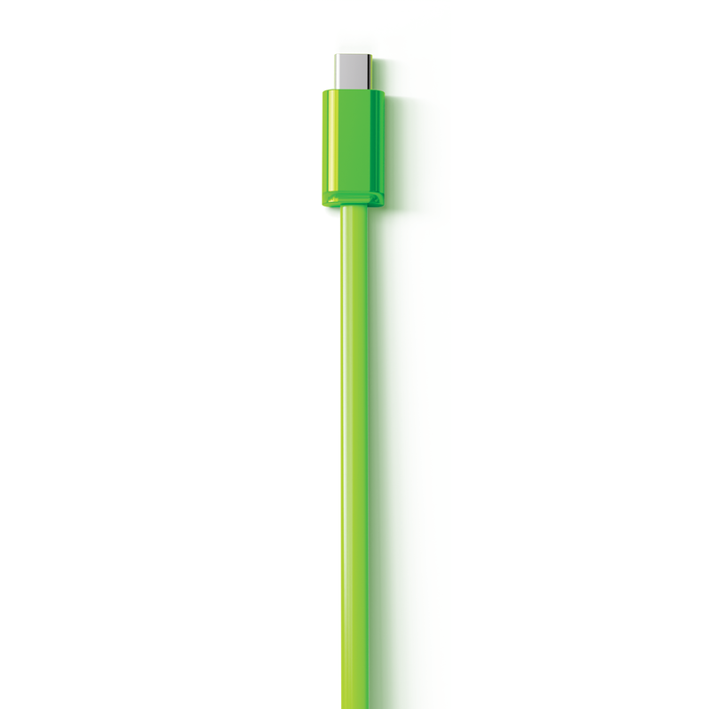 Cabo Usb C - Bubble Gum Lime