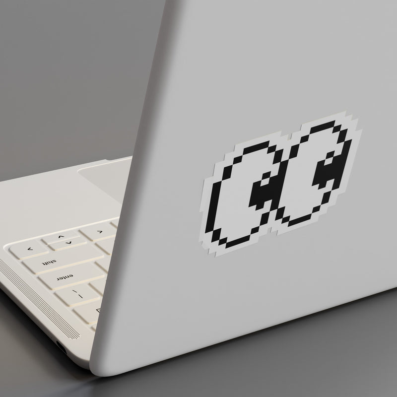 Sticker P/ Computador - Google Eyes