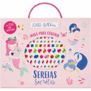 Sereias Secretas - Mala Para Colorir de MALA COLORIR