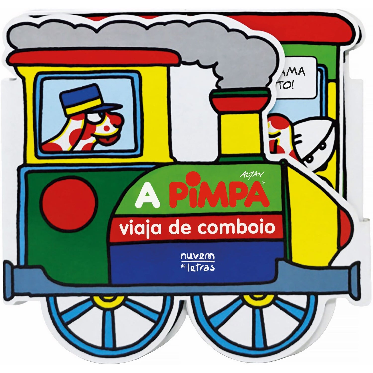 A Pimpa Viaja De Comboio de Francesco Tullio-Altan