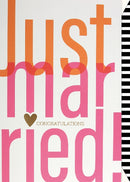 Postal - Just Married Congratulations