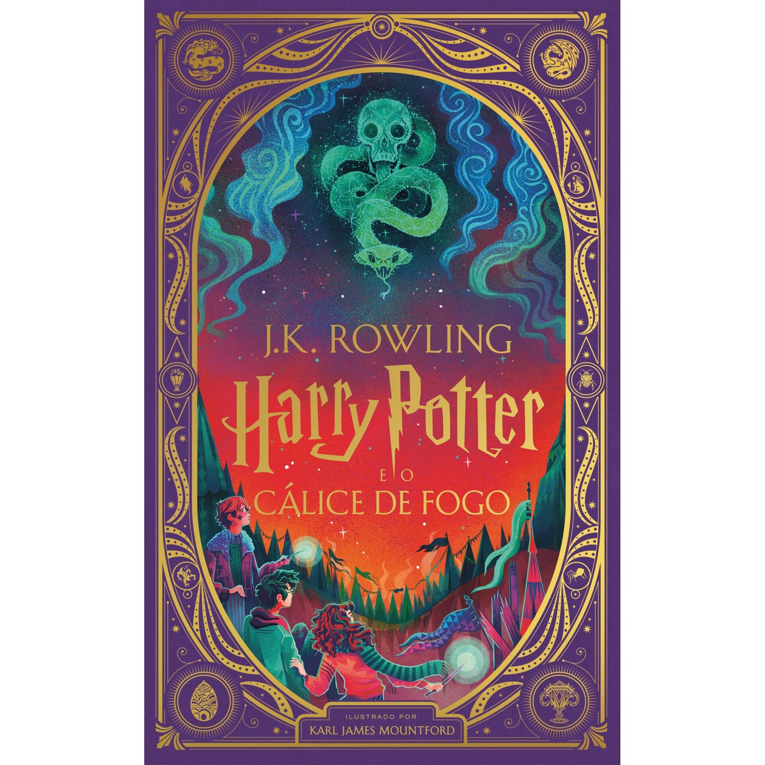 Harry Potter E O Cálice De Fogo- Edição Interativa de J.K. Rowling, Karl James Mountford