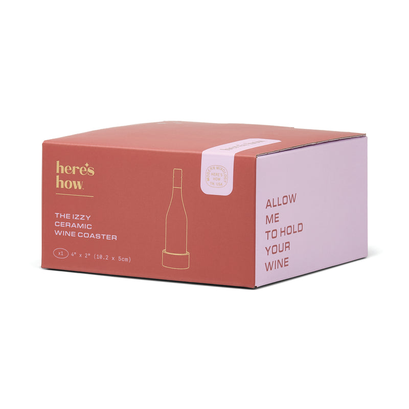 Base Garrafa Vinho - Red Stripes