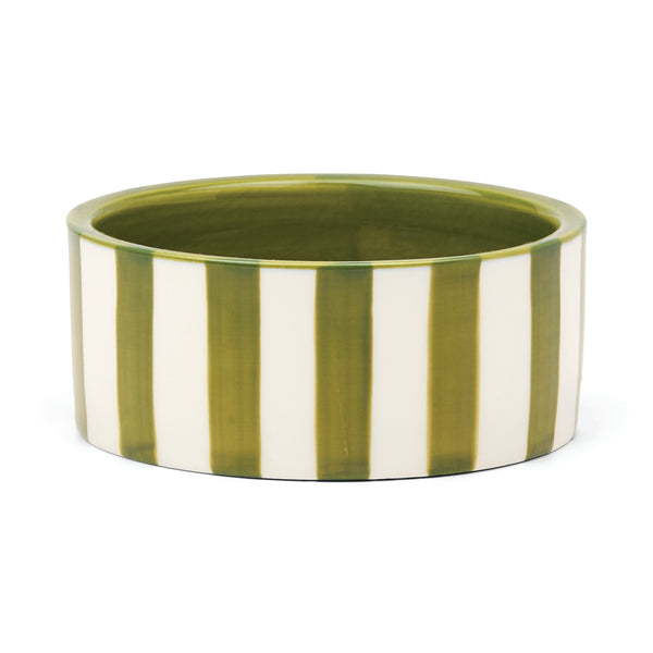 Base Garrafa Vinho - Green Stripes