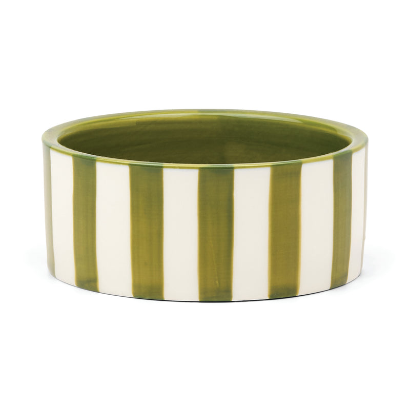 Base Garrafa Vinho - Green Stripes