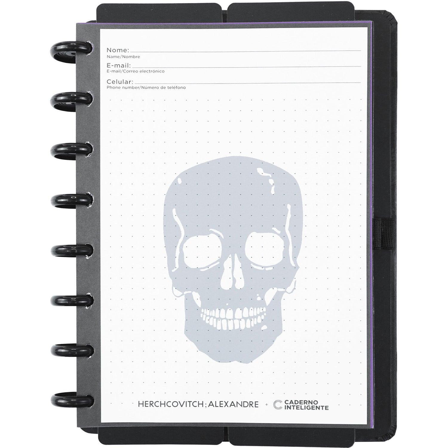 Caderno Inteligente Formato A5 By Alexandre Herchcovitch Caderno Inteligente