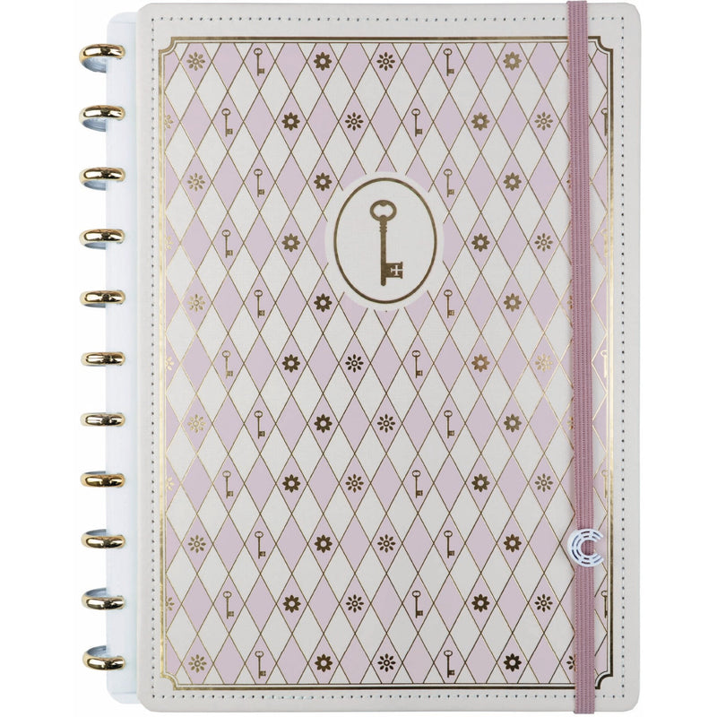 Caderno Inteligente Grande Rose Key By Isabela Akkari Caderno Inteligente