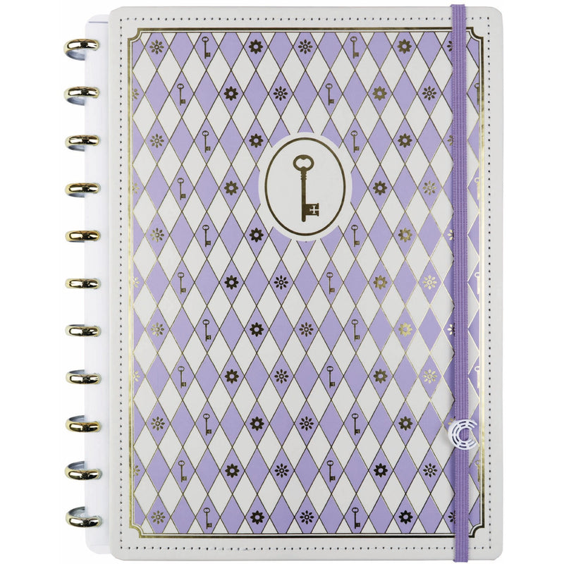 Caderno Inteligente Grande Purple Key By Isabela Akkari