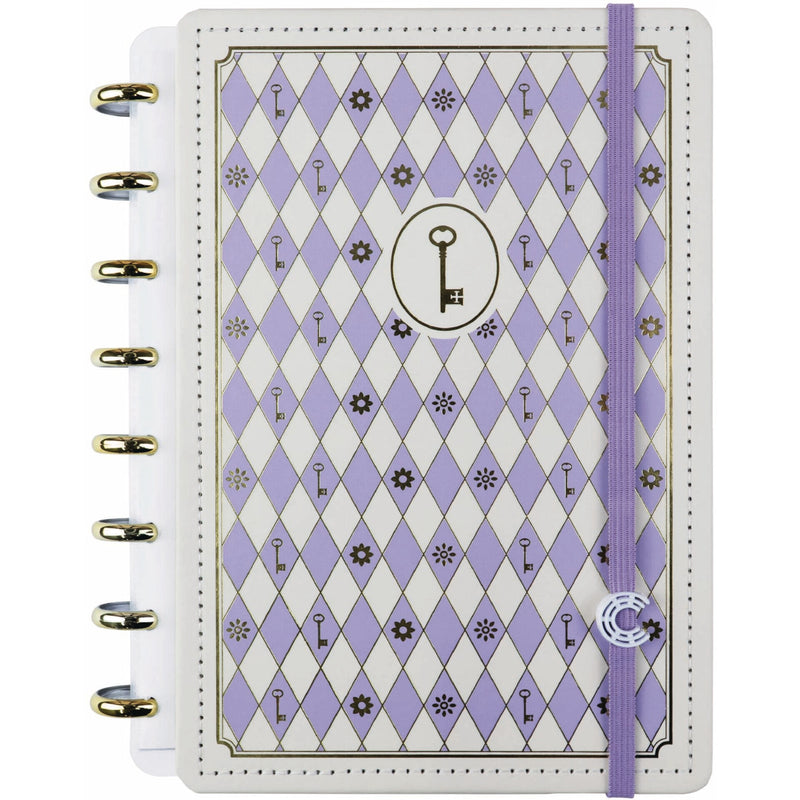 Caderno Inteligente Formato A5 Purple Key By Isabela Akkari