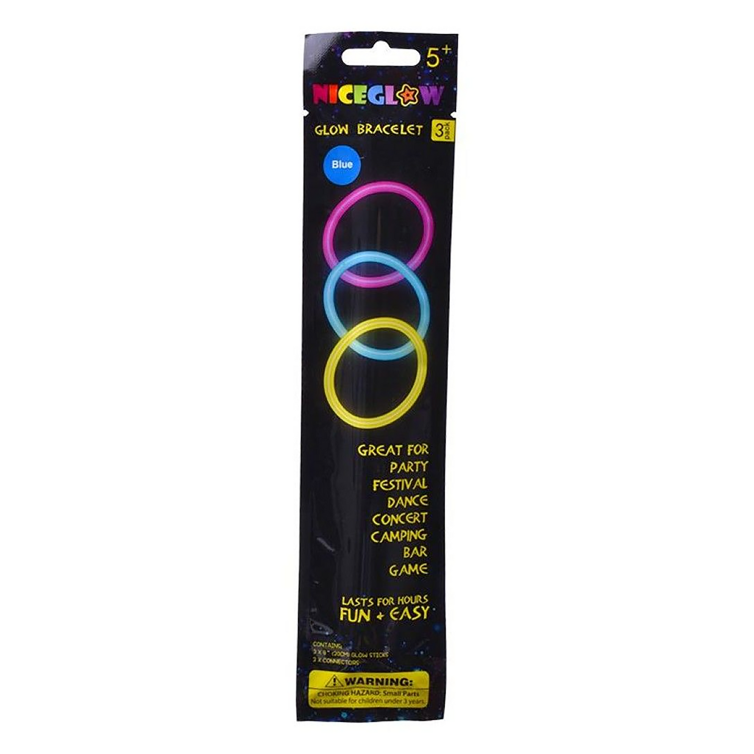 Conj. 3 Pulseiras - Glow