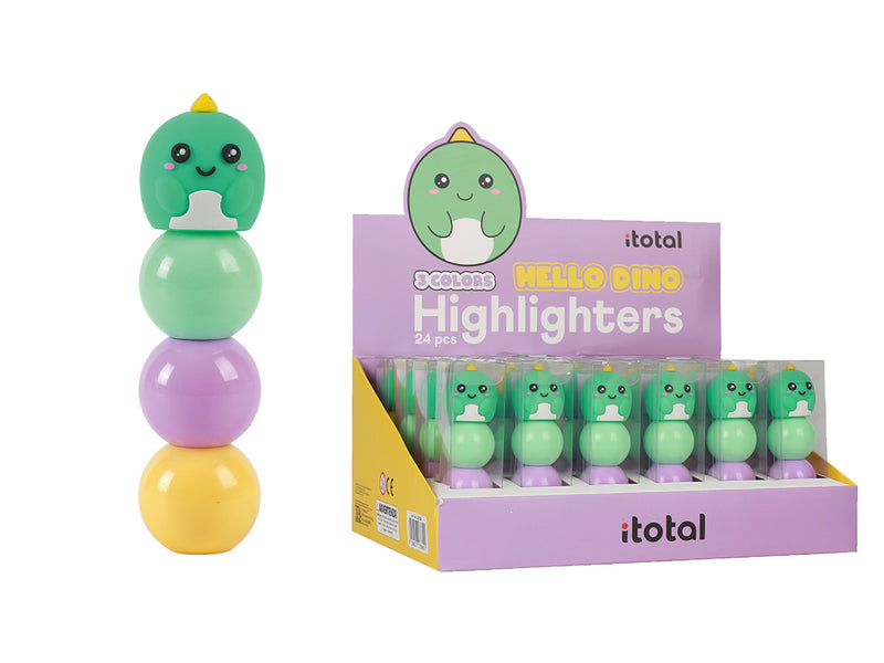 Sublinhadores - Hello Dino