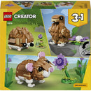 Hámster Adorável Com Flor Lego-Creator