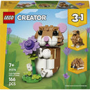 Hámster Adorável Com Flor Lego-Creator