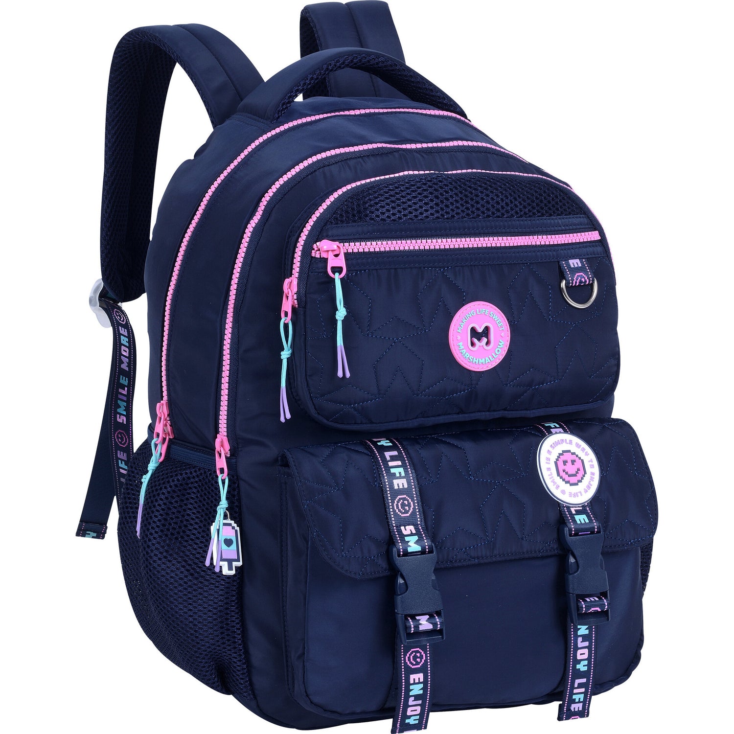 Mochila Dupla Pixelly Marshmallow