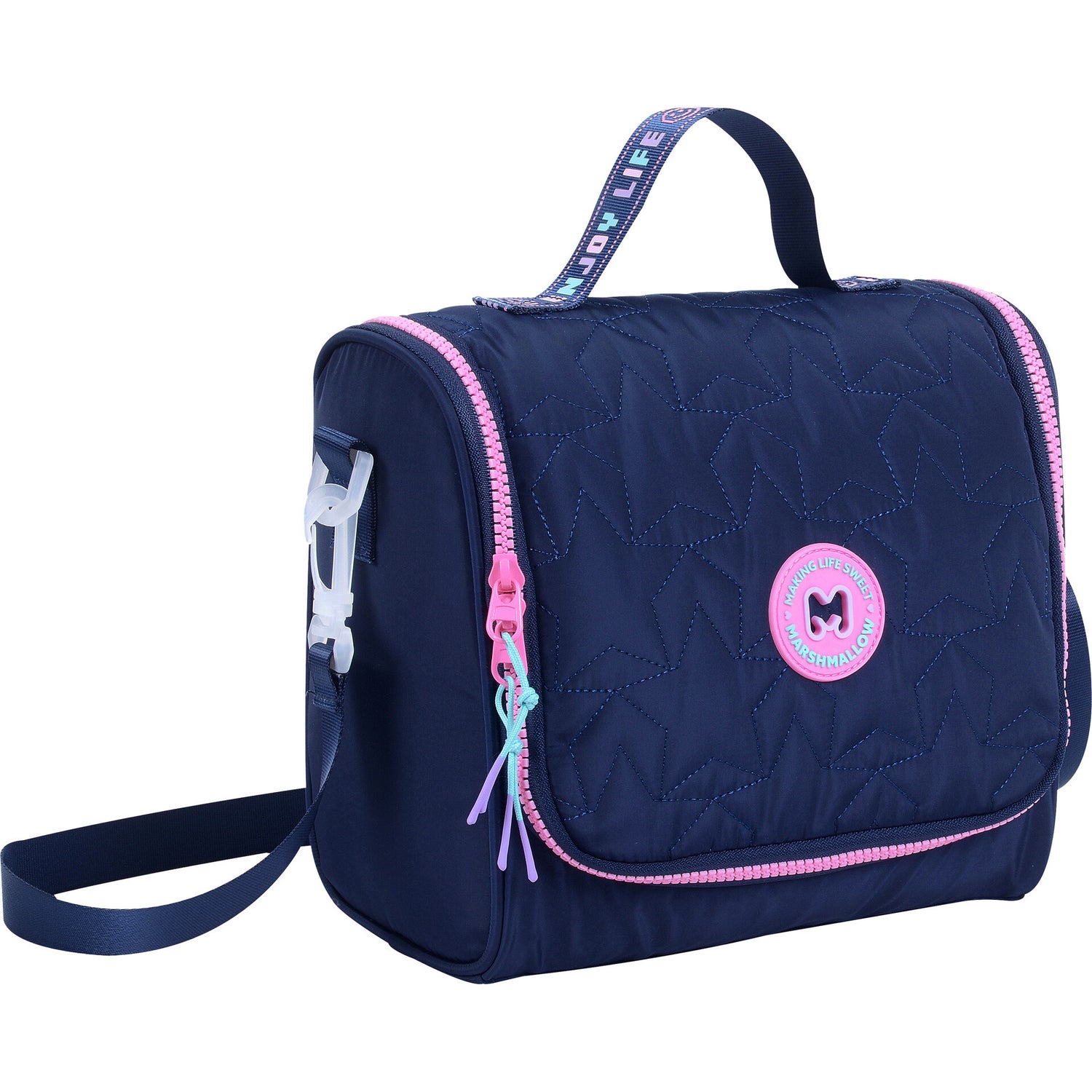 Saco Lanche Pixelly Marshmallow