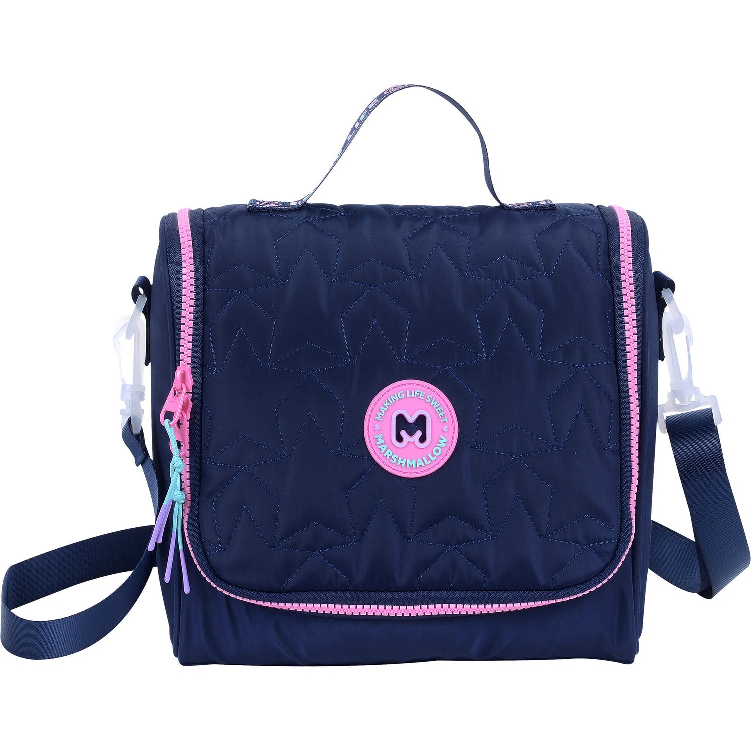 Saco Lanche Pixelly Marshmallow