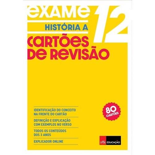 Cartões de Revisão História A 12º