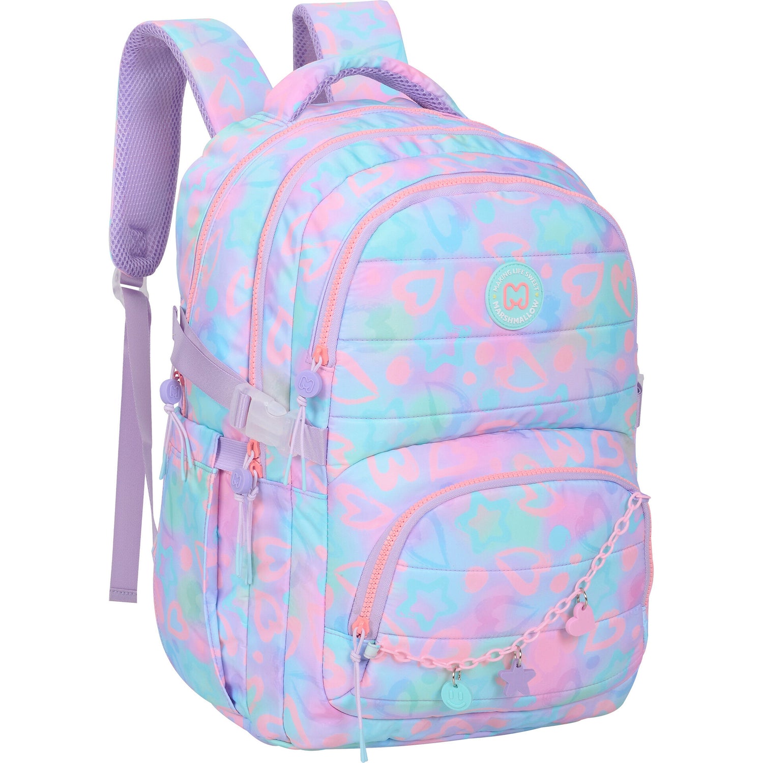Mochila Dupla Funny Love Marshmallow