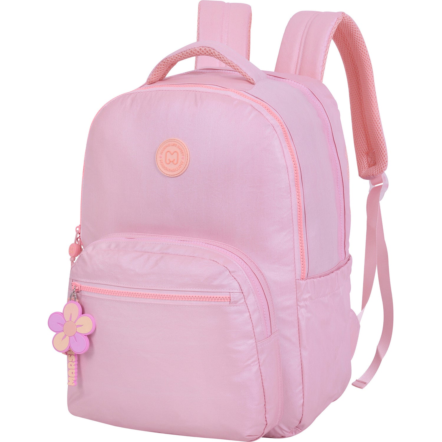 Mochila Dupla Platinum Pink Marshmallow