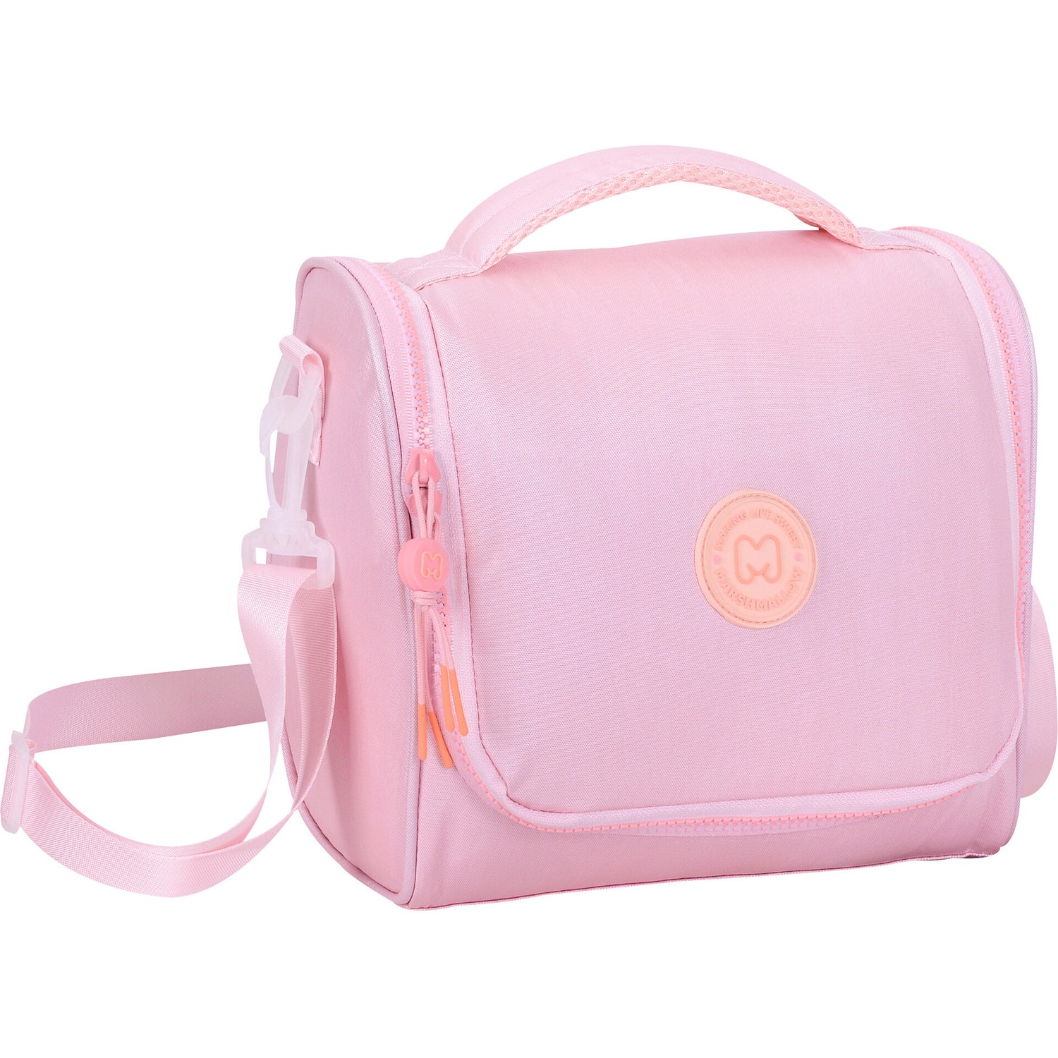 Saco Lanche Platinum Pink Marshmallow
