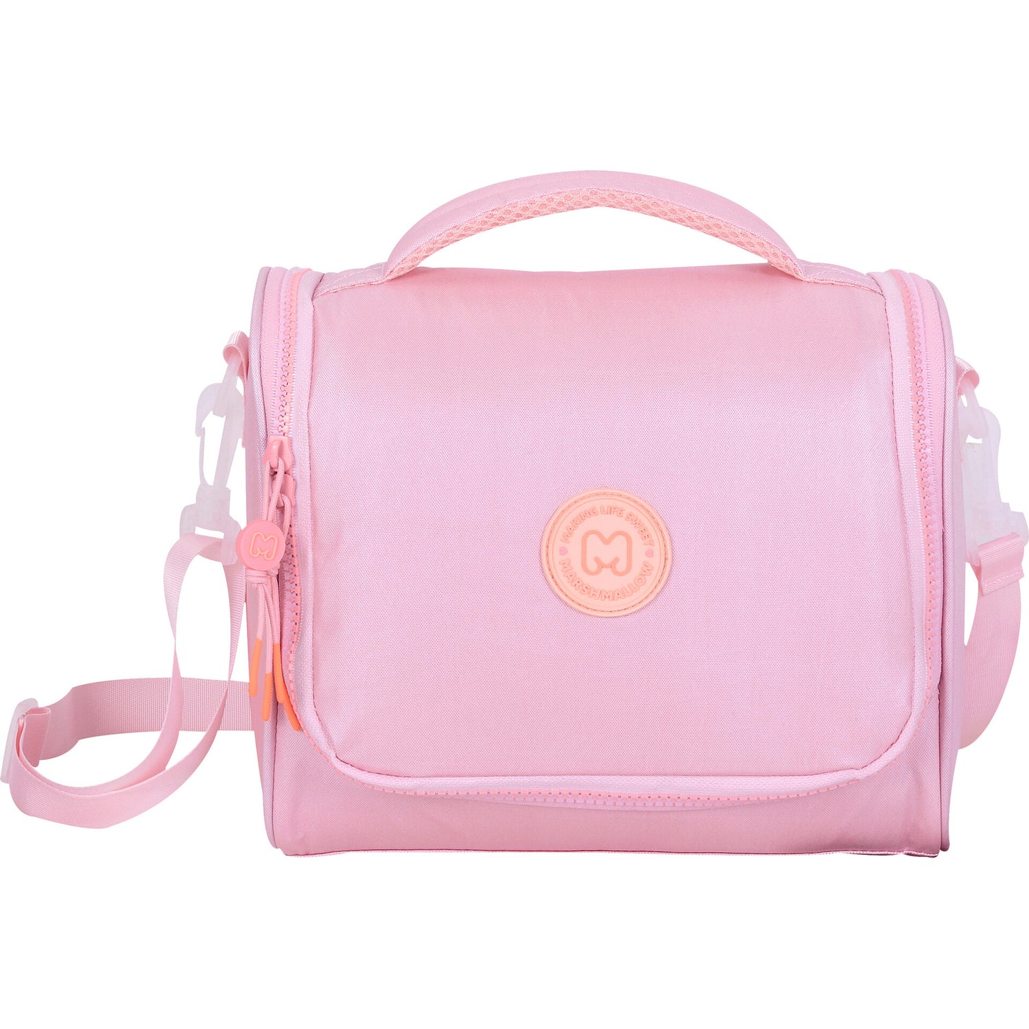 Saco Lanche Platinum Pink Marshmallow