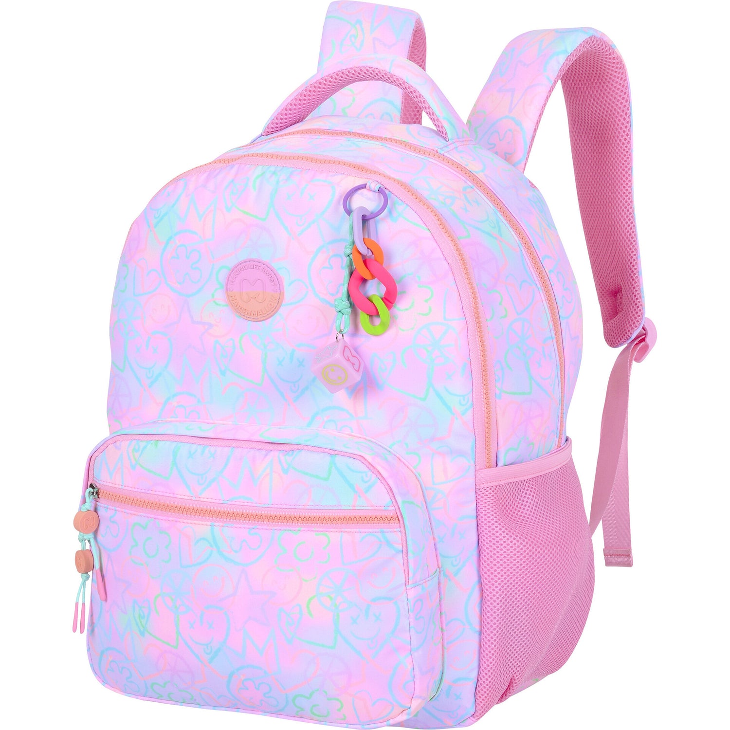 Mochila Dupla Crazy Fun Marshmallow