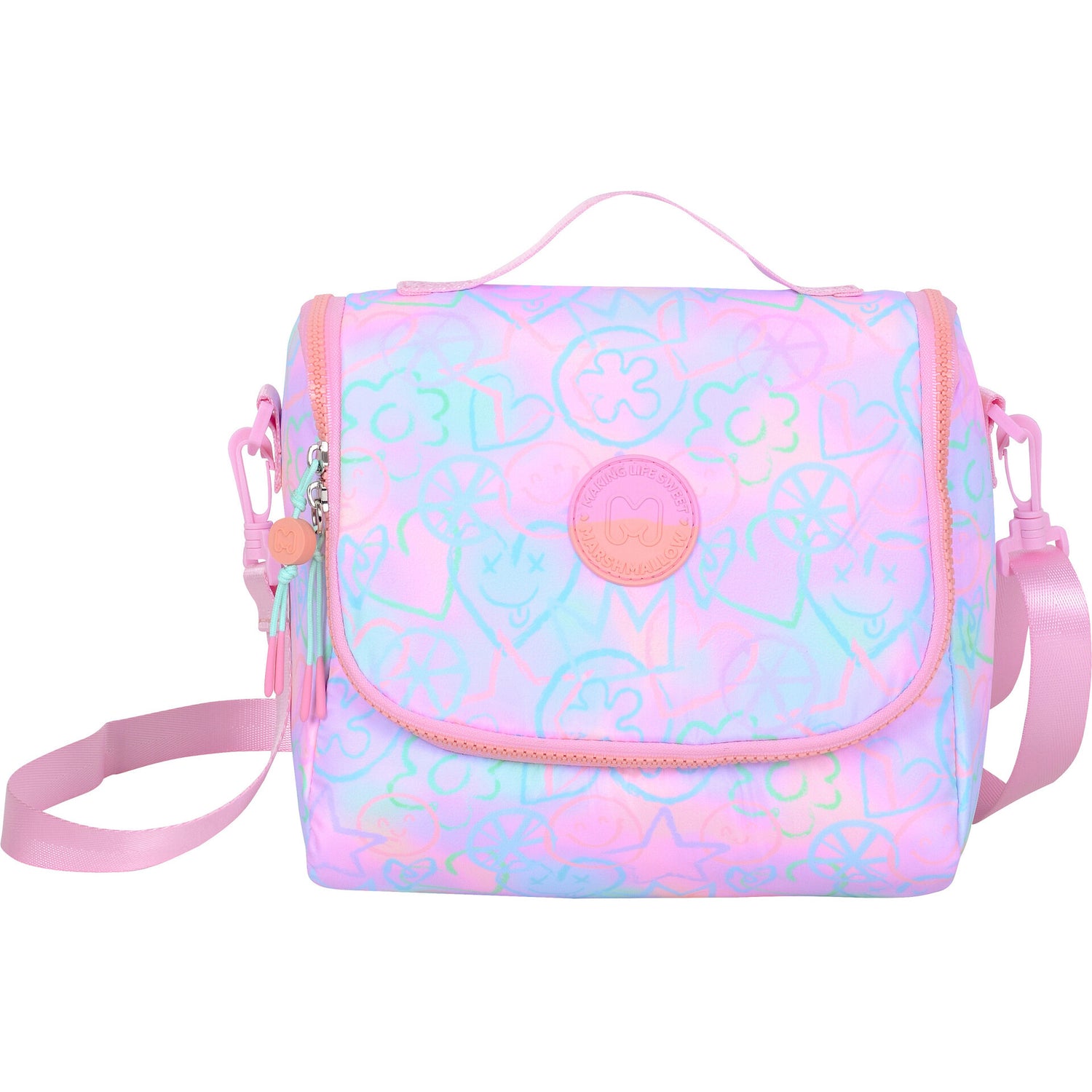 Saco Lanche Crazy Fun Marshmallow