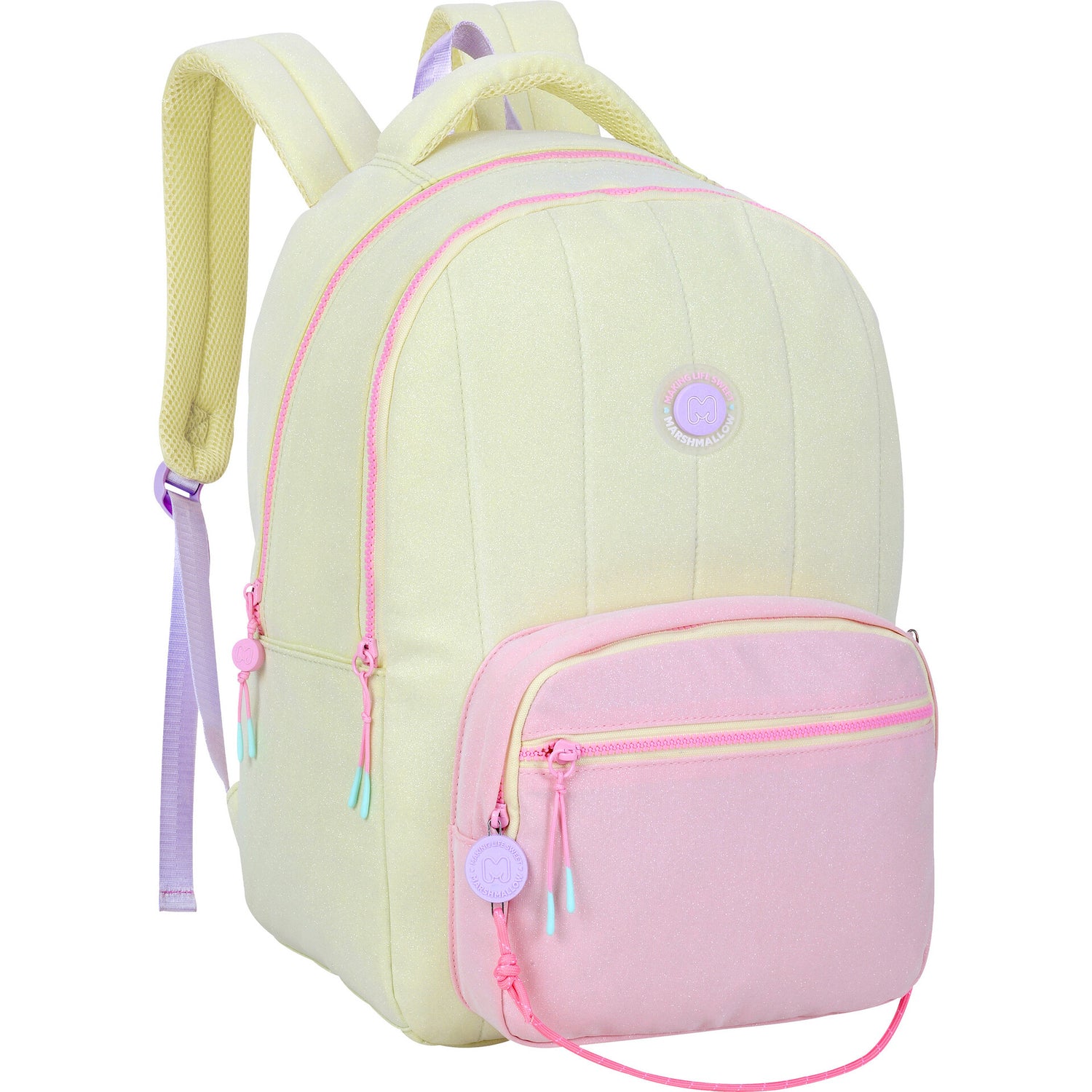 Mochila Dupla Duo Star Marshmallow