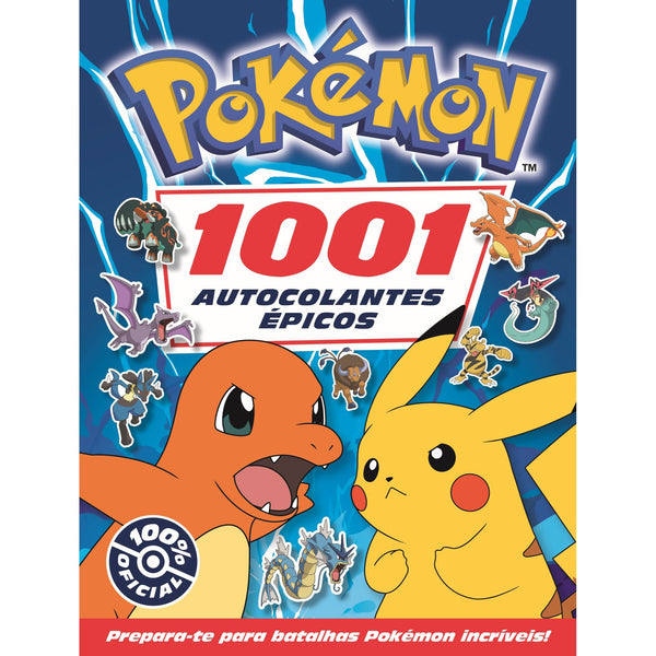 Pokémon: 1001 Autocolantes Épicos de The Pokémon Company