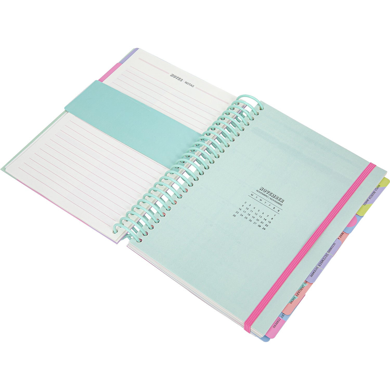 Agenda Esc 26/ 27 Sem Pink Vibes Mayfair