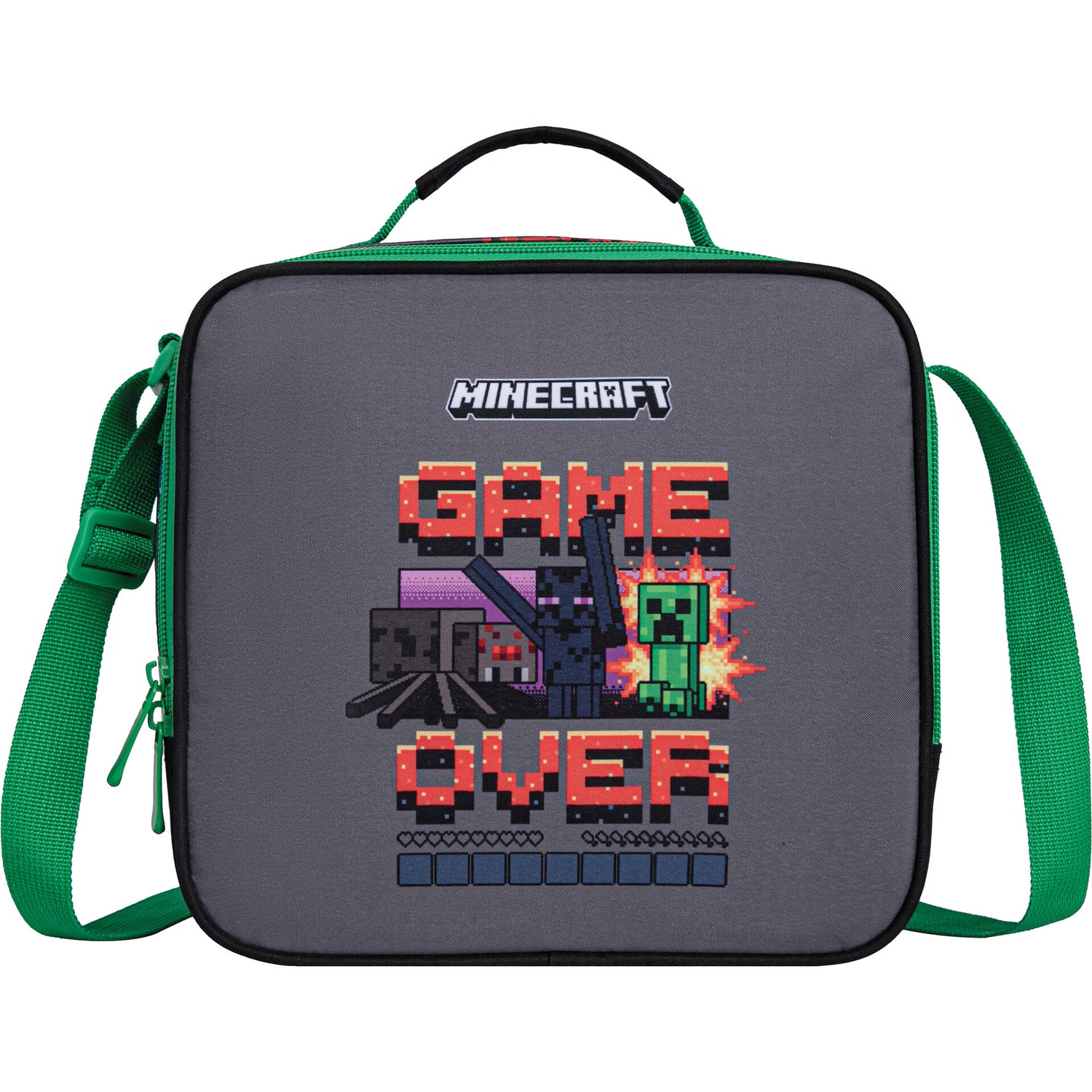 Saco Lanche Game Over Minecraft