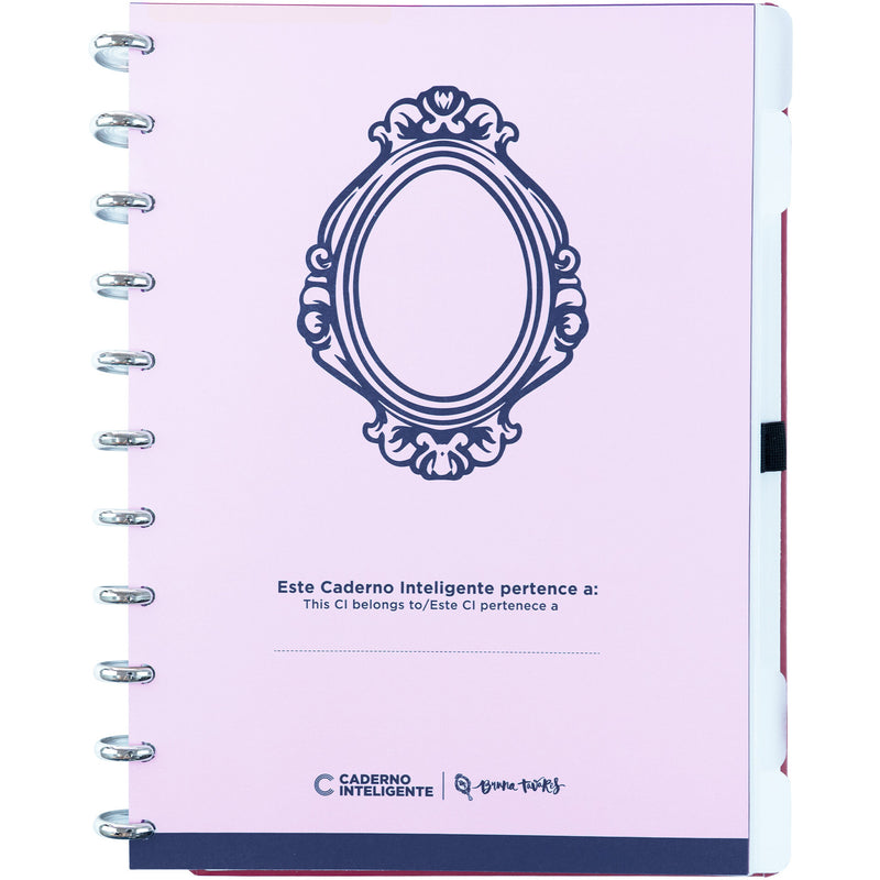 Caderno Inteligente Grande Cherry By Bruna Tavares Caderno Inteligente
