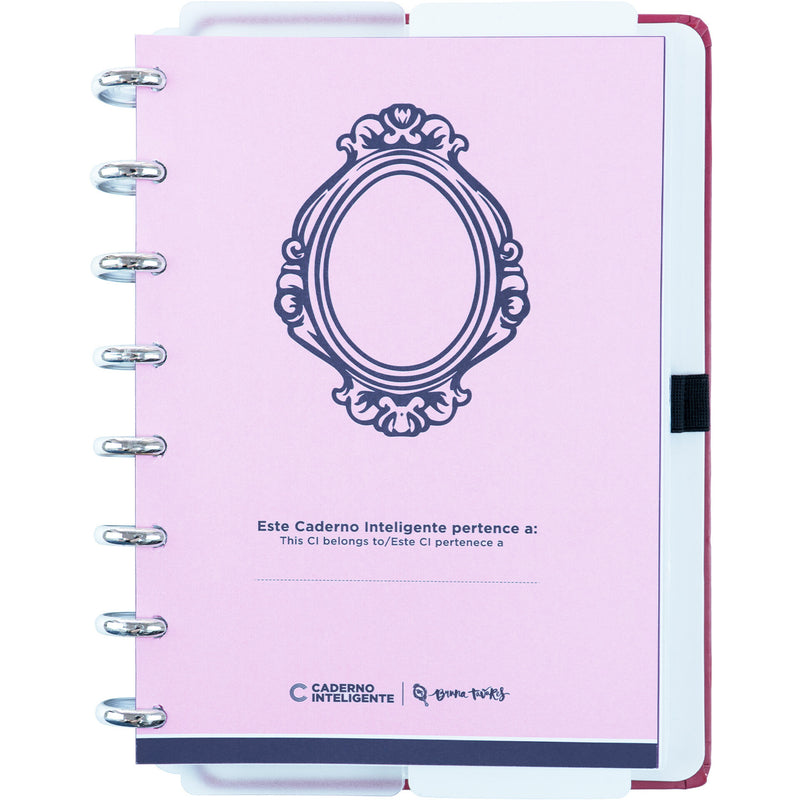 Caderno Inteligente Formato A5 Cherry By Bruna Tavares Caderno Inteligente
