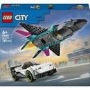 Jato Contra Carro Lego-City