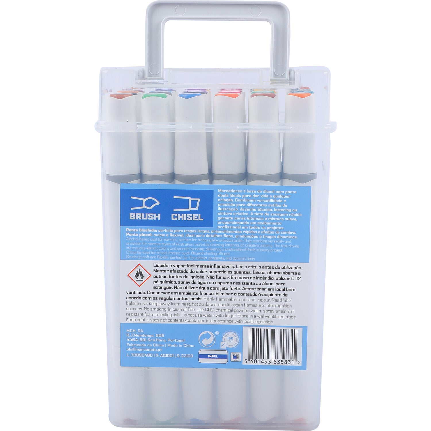 Marcador Colorir Ponta Dupla Caixa Pp 24 Unidades Note
