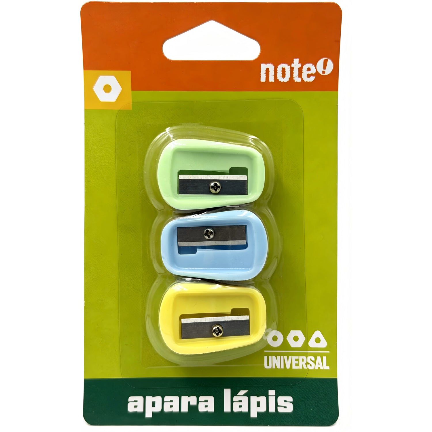 Apara Lápis Candy 3 Unidades Note!