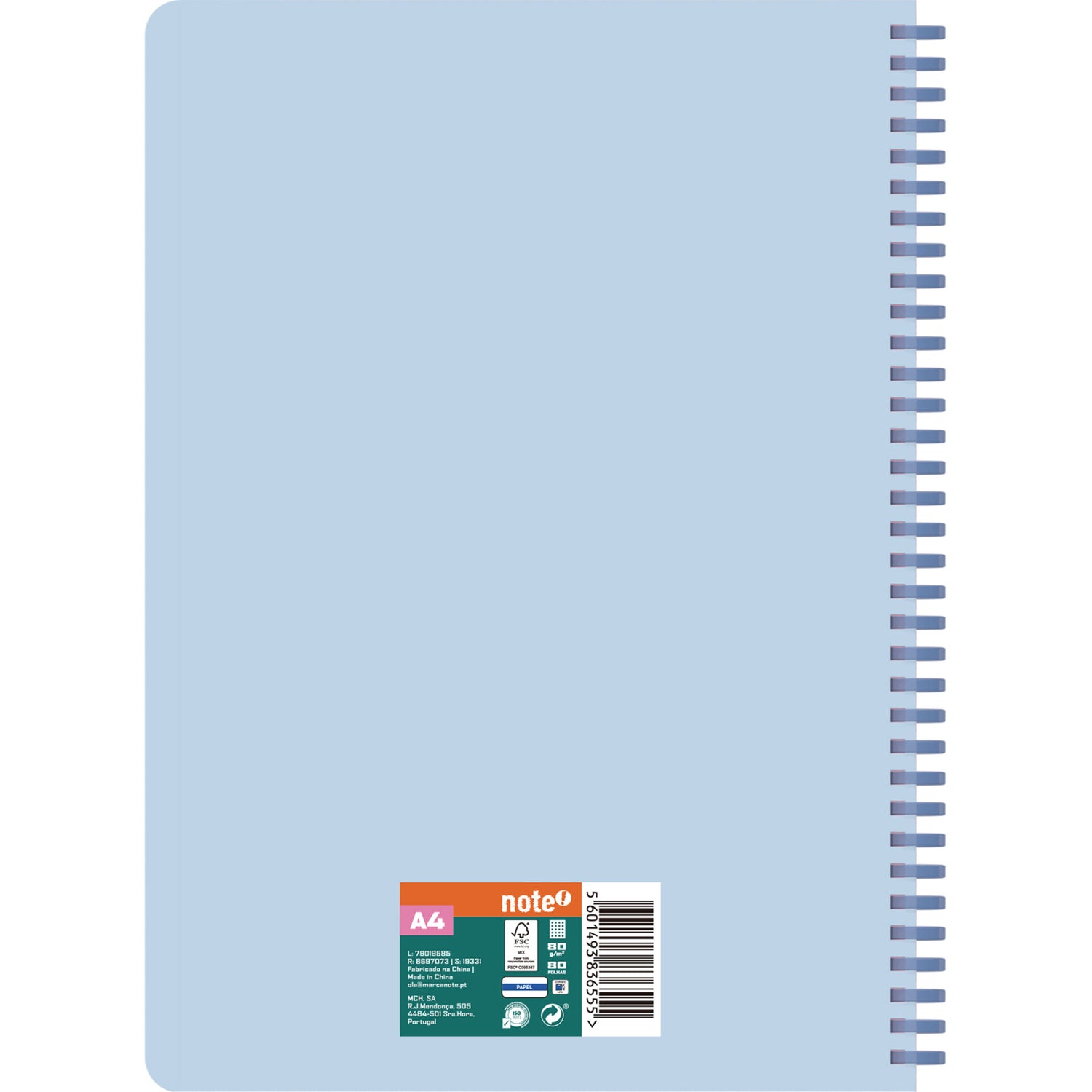 Caderno Esp Formato A4 Soft Univ 80 F 80 G Q Note!