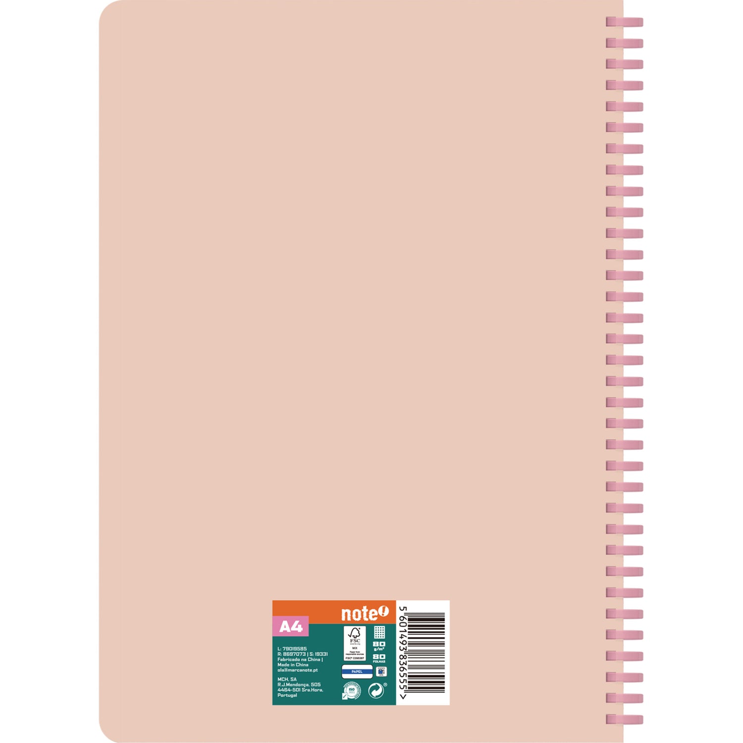 Caderno Esp Formato A4 Soft Univ 80 F 80 G Q Note!