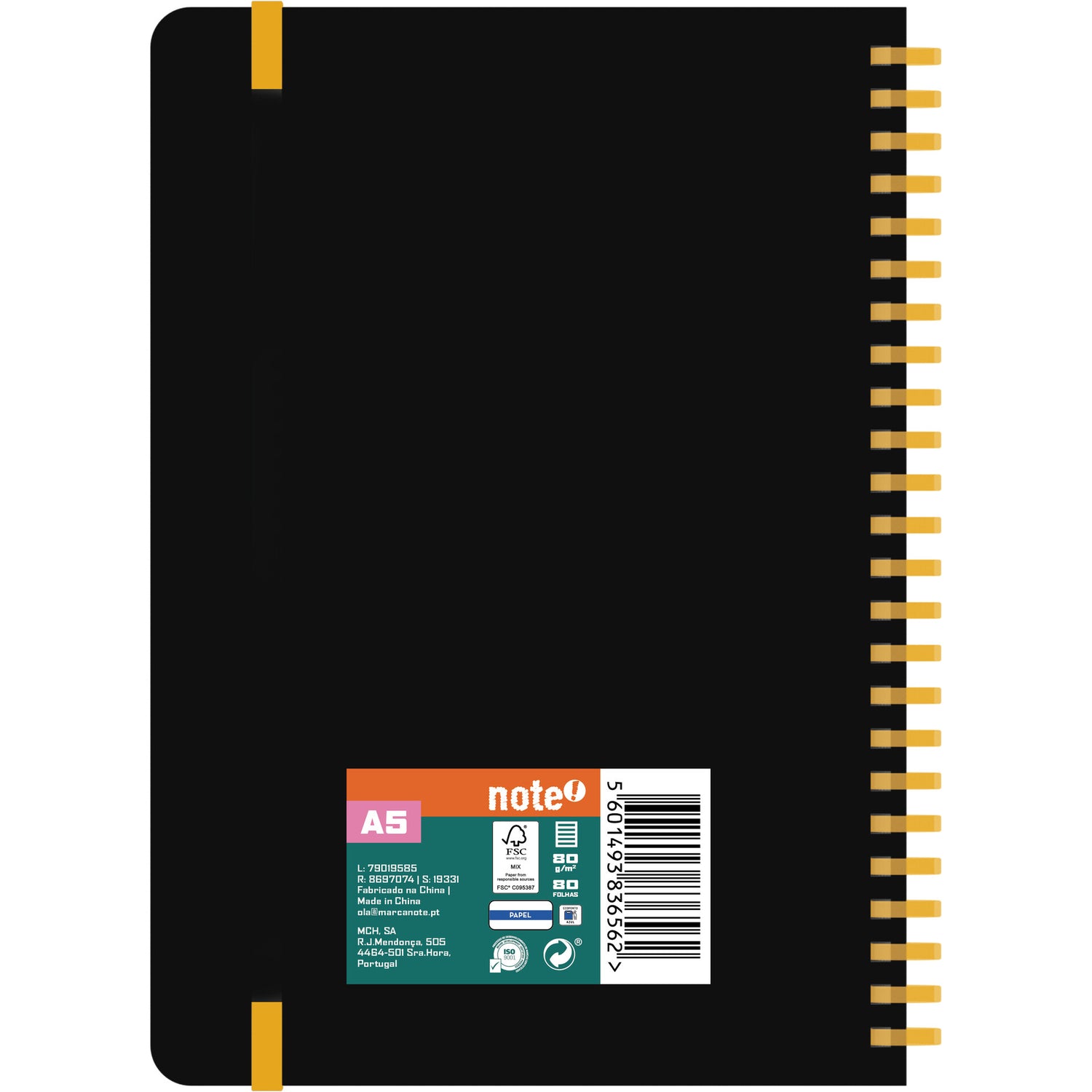 Caderno Esp Formato A5 Soft 80 F 80 G P Note!
