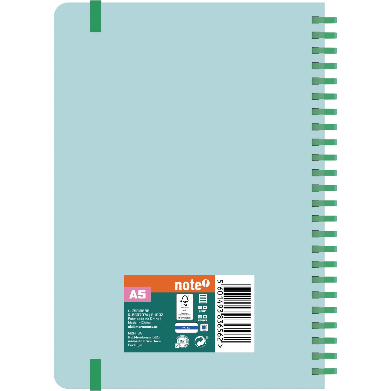 Caderno Esp Formato A5 Soft 80 F 80 G P Note!