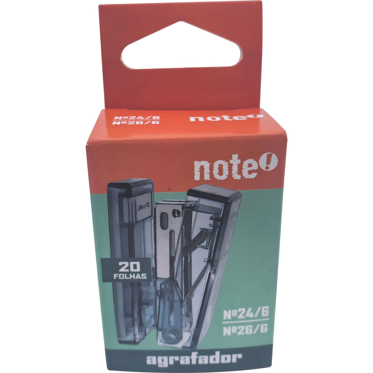 Agrafador Mini Transp 20 Fl 24/ 6 26/ 6