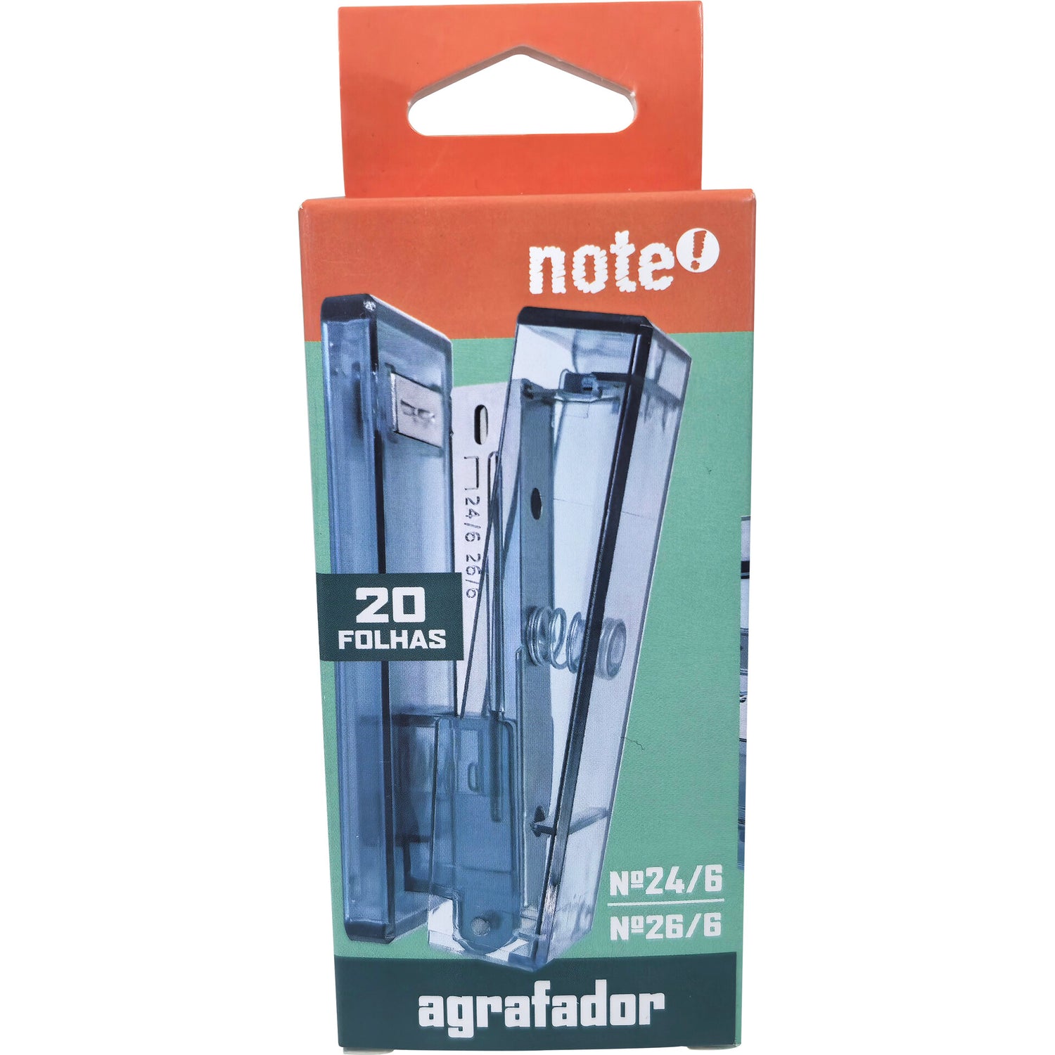 Agrafador Transp 20 Fl 24/ 6 26/ 6 Note