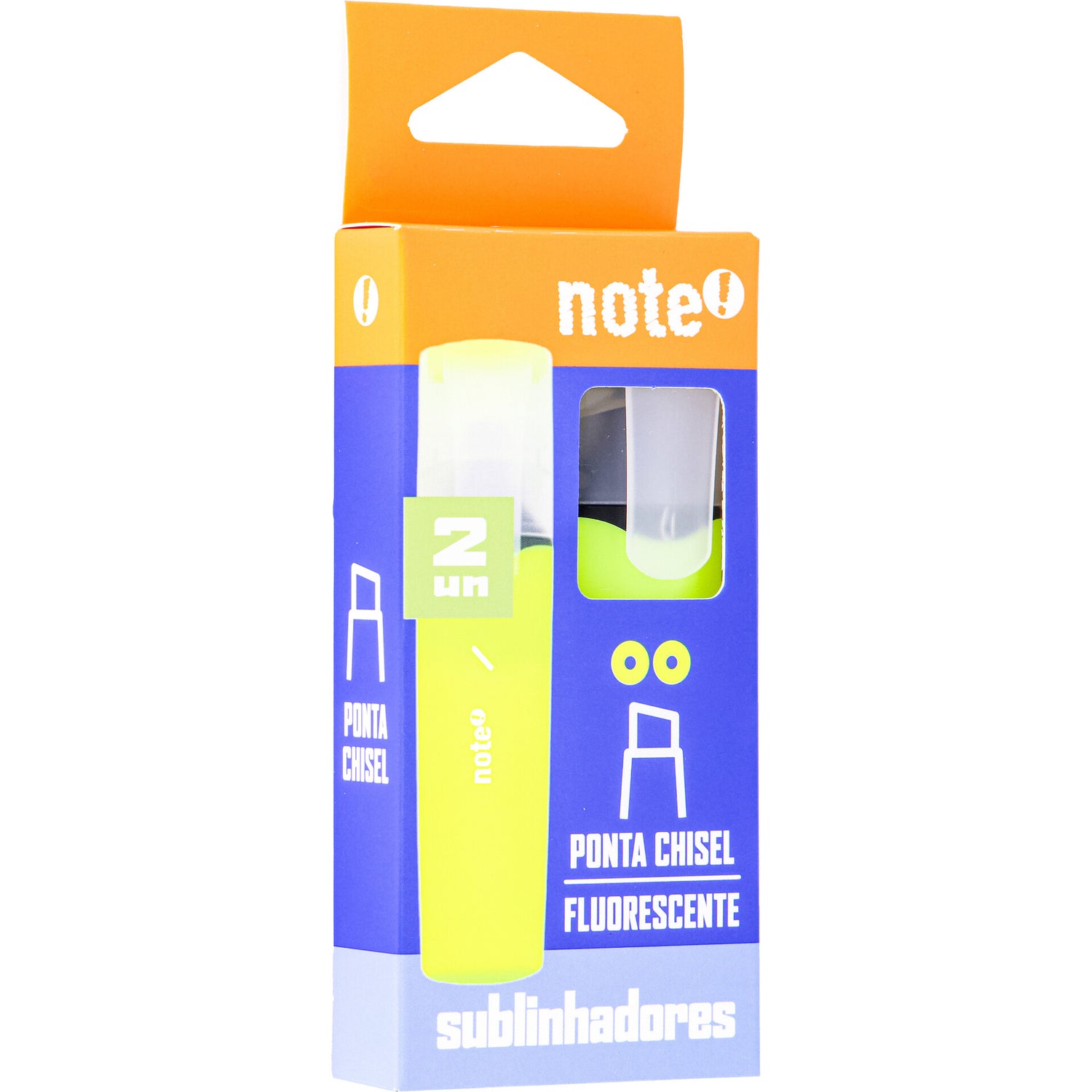 Marcador Fluor 2 Unidades Note!
