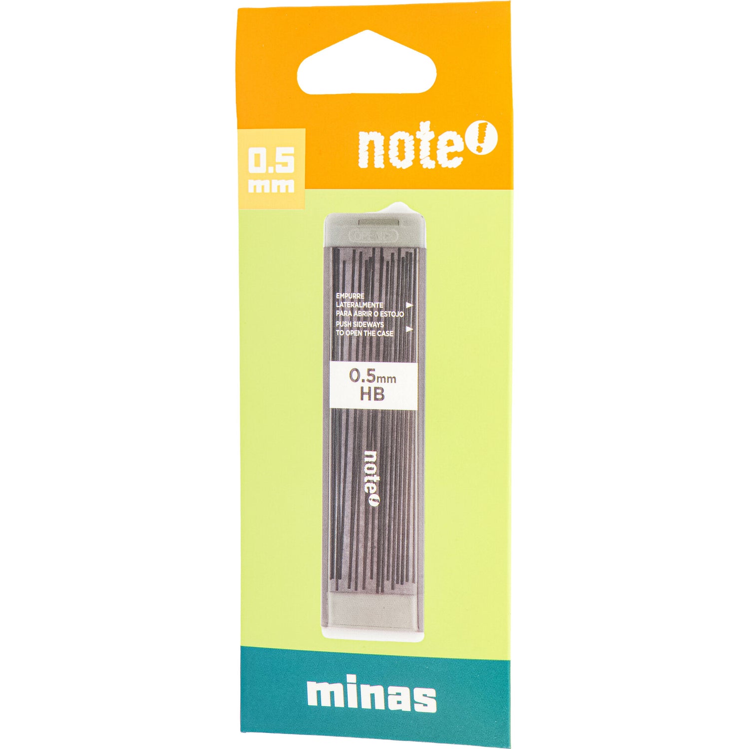 Conjunto 2 Tubo Minas 0.5 Milímetros 12 Unidades Note!