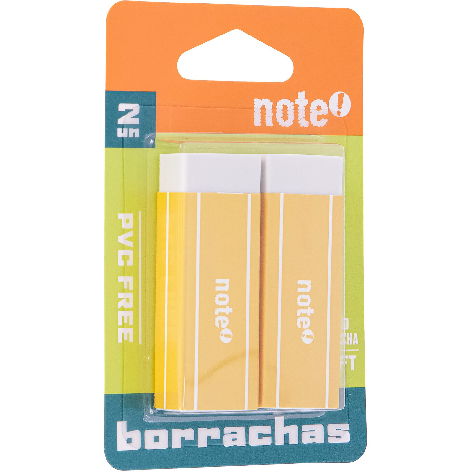 Borracha Branco Tecnic 2 Unidades Note!
